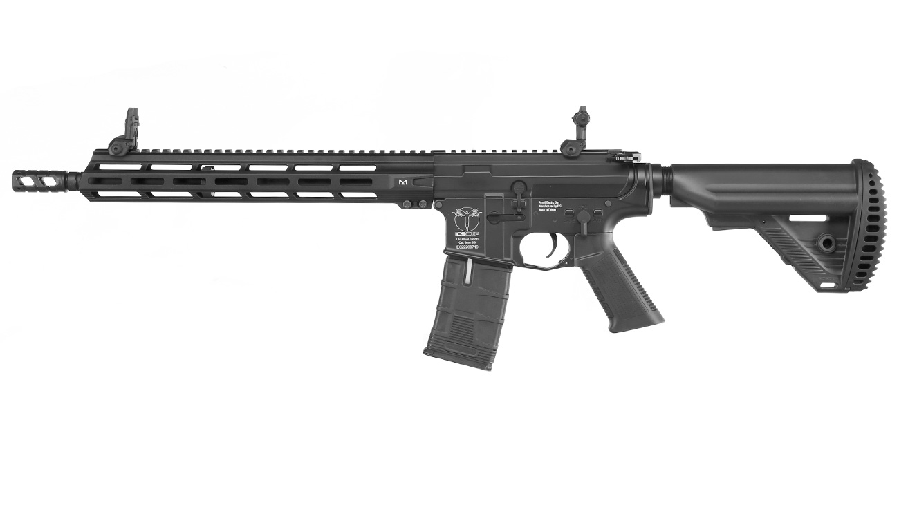 ICS CXP-MMR Carbine S1 Vollmetall EBB Mosfet S-AEG 6mm BB schwarz Bild 1