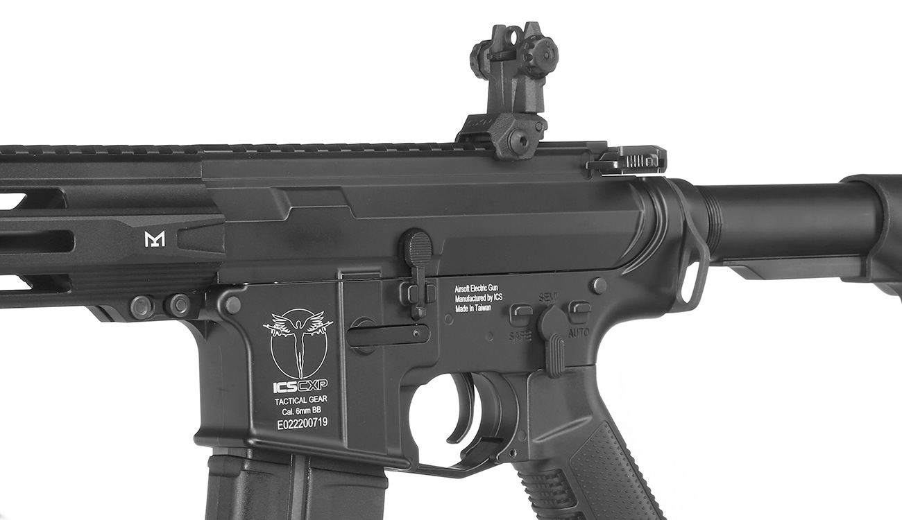 ICS CXP-MMR Carbine S1 Vollmetall EBB Mosfet S-AEG 6mm BB schwarz Bild 7