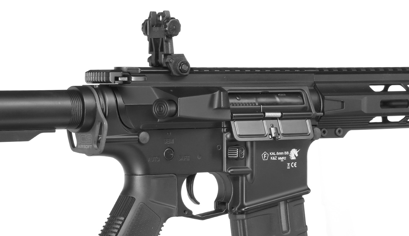 ICS CXP-MMR Carbine S1 Vollmetall EBB Mosfet S-AEG 6mm BB schwarz Bild 8