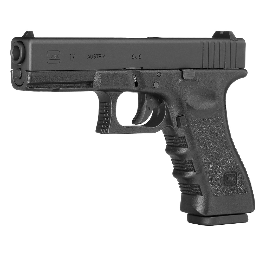 Glock 17 Gen. 3 Airsoft CNC Aluminiumschlitten GBB 6mm BB schwarz