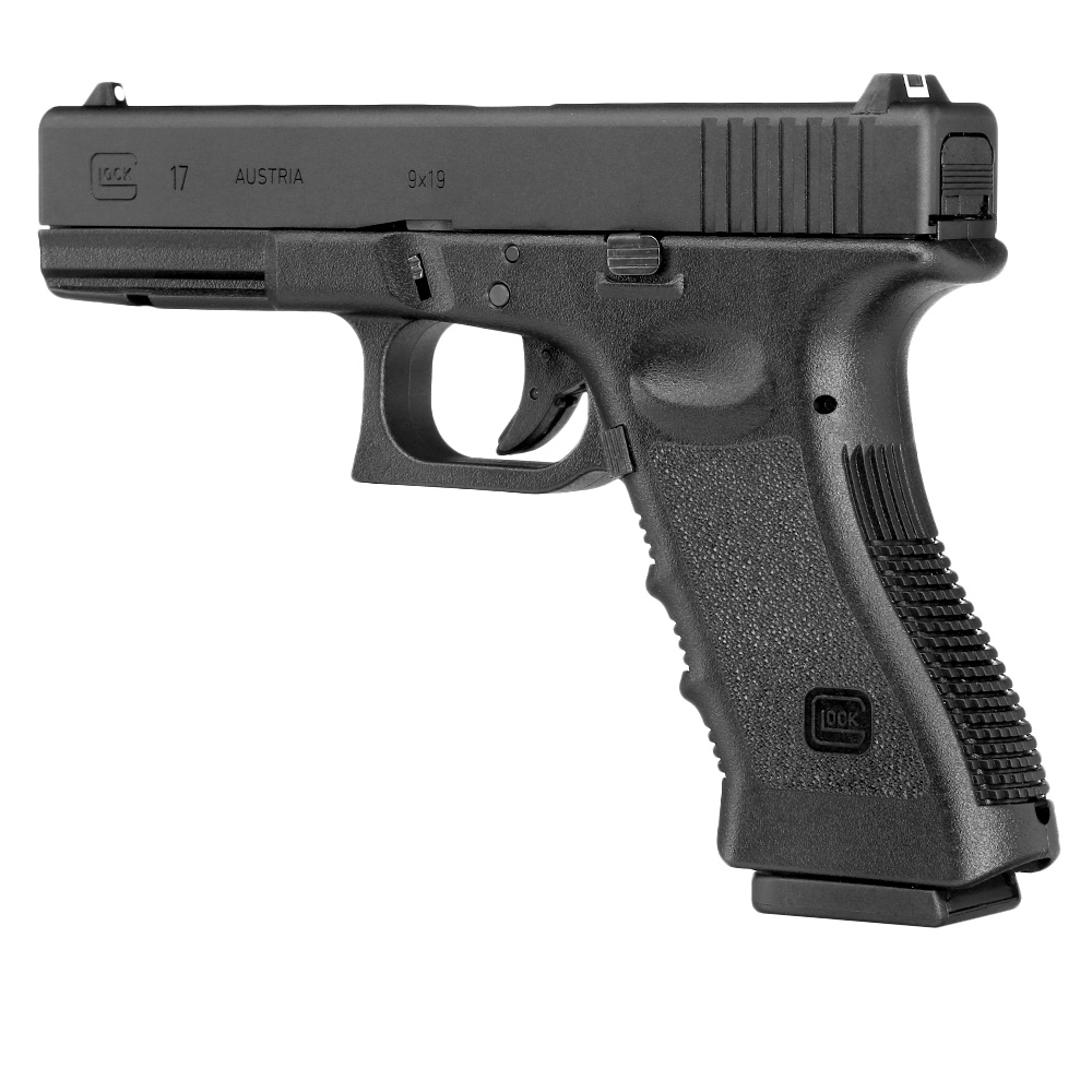 Glock 17 Gen. 3 Airsoft CNC Aluminiumschlitten GBB 6mm BB schwarz Bild 8