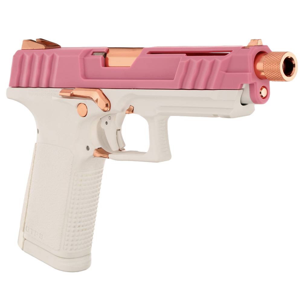 G&G GTP9 Polymer GBB 6mm BB Rose Gold Edition inkl. Pistolenkoffer Bild 9