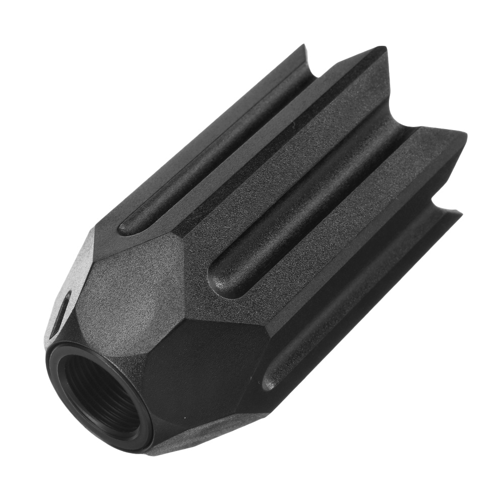 G&G BAMF Stealth Verbundkunststoff Flash-Hider schwarz 14mm- Bild 1