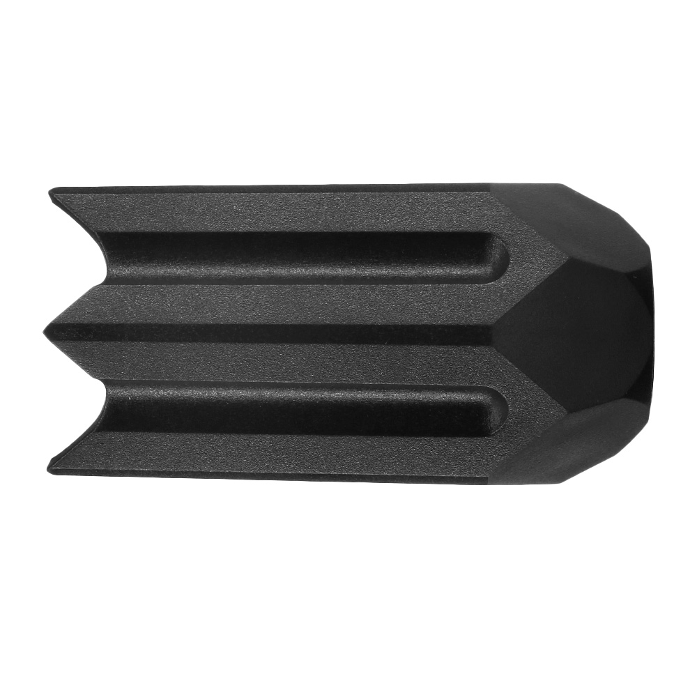 G&G BAMF Stealth Verbundkunststoff Flash-Hider schwarz 14mm- Bild 2