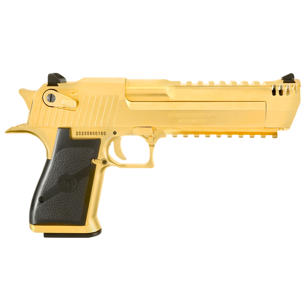 Wei-ETech Desert Eagle L6 .50AE Vollmetall GBB 6mm BB Electroplated Gold Bild 3