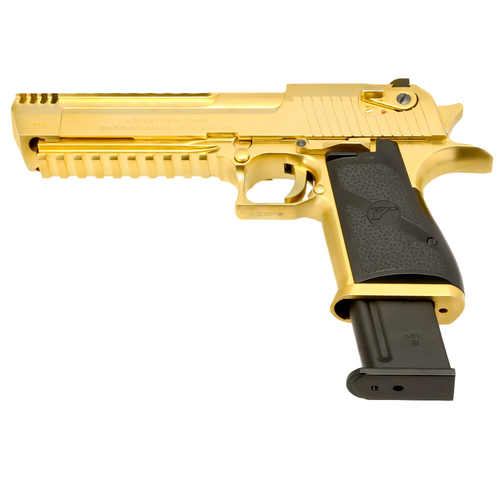 Wei-ETech Desert Eagle L6 .50AE Vollmetall GBB 6mm BB Electroplated Gold Bild 5