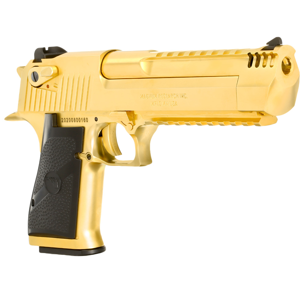 Wei-ETech Desert Eagle L6 .50AE Vollmetall GBB 6mm BB Electroplated Gold Bild 7