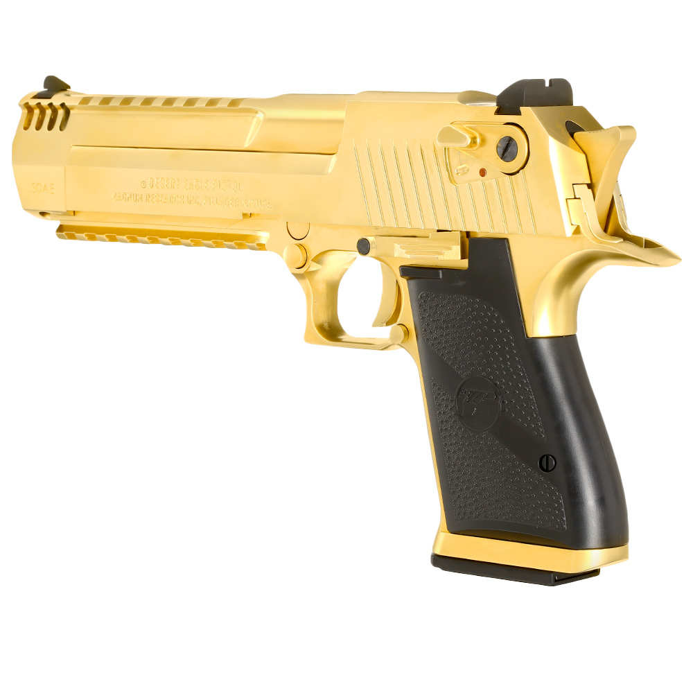 Wei-ETech Desert Eagle L6 .50AE Vollmetall GBB 6mm BB Electroplated Gold Bild 8