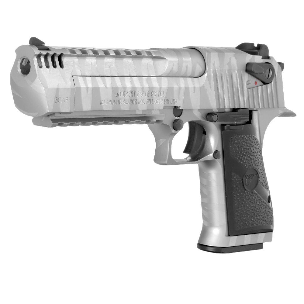 Wei-ETech Desert Eagle L6 .50AE Vollmetall GBB 6mm BB Silver Tiger Stripe Edition