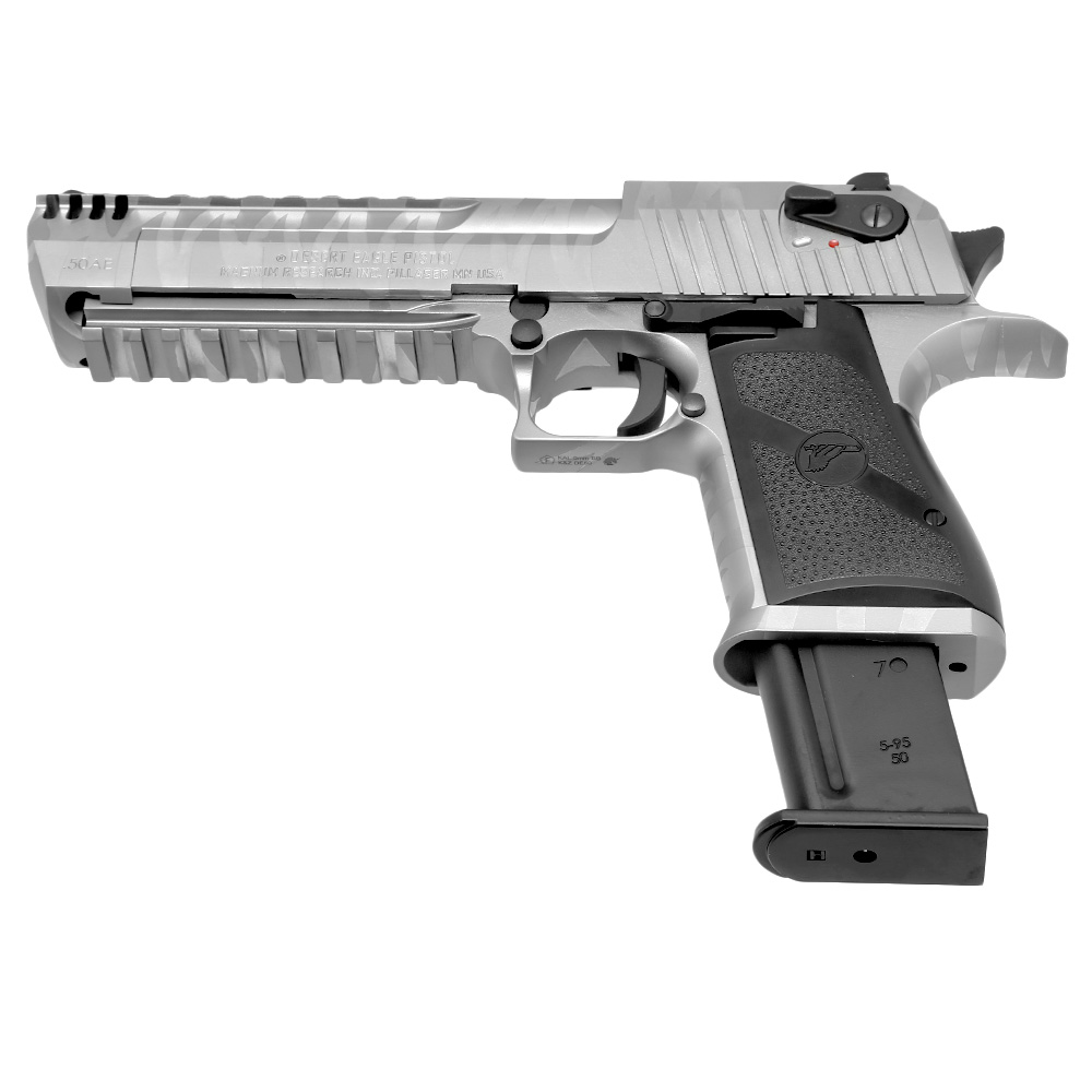 Wei-ETech Desert Eagle L6 .50AE Vollmetall GBB 6mm BB Silver Tiger Stripe Edition Bild 5