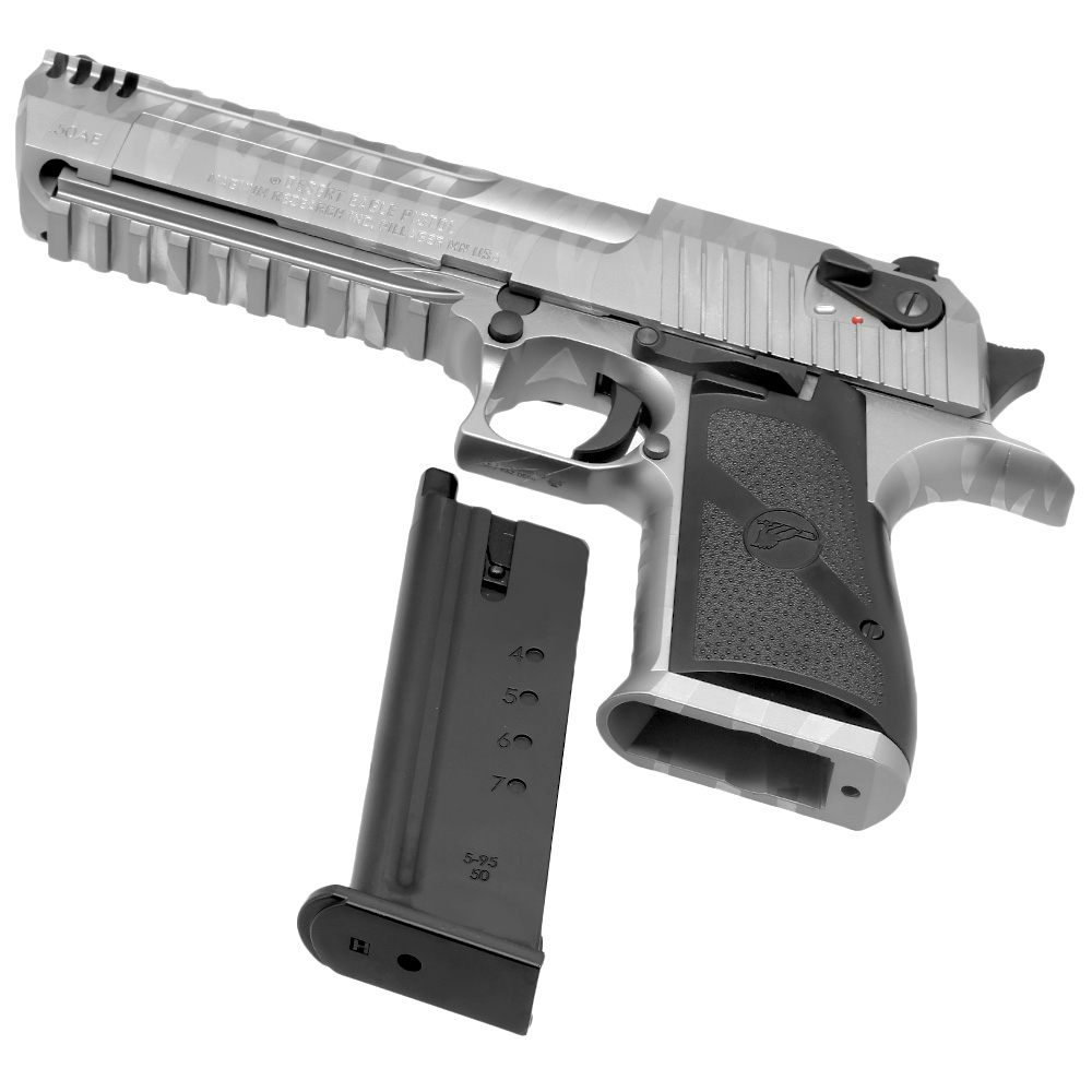 Wei-ETech Desert Eagle L6 .50AE Vollmetall GBB 6mm BB Silver Tiger Stripe Edition Bild 6