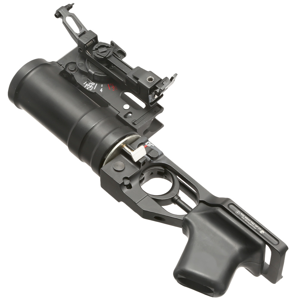 Double Bell GP-25 Kostyor 40mm Granatwerfer f. AK S-AEG / GBB Serie schwarz Bild 4
