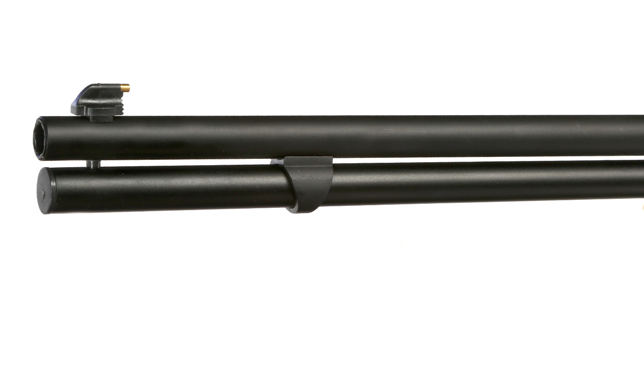 Double Bell M1894 Western Rifle mit Hlsenauswurf Vollmetall CO2 6mm BB schwarz - Holzoptik Bild 6