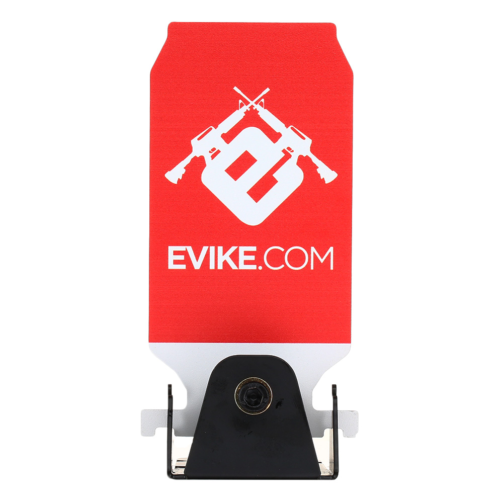 Evike Logo Falling Popper Target Aluminium Dosen-bungsziel rot Bild 1