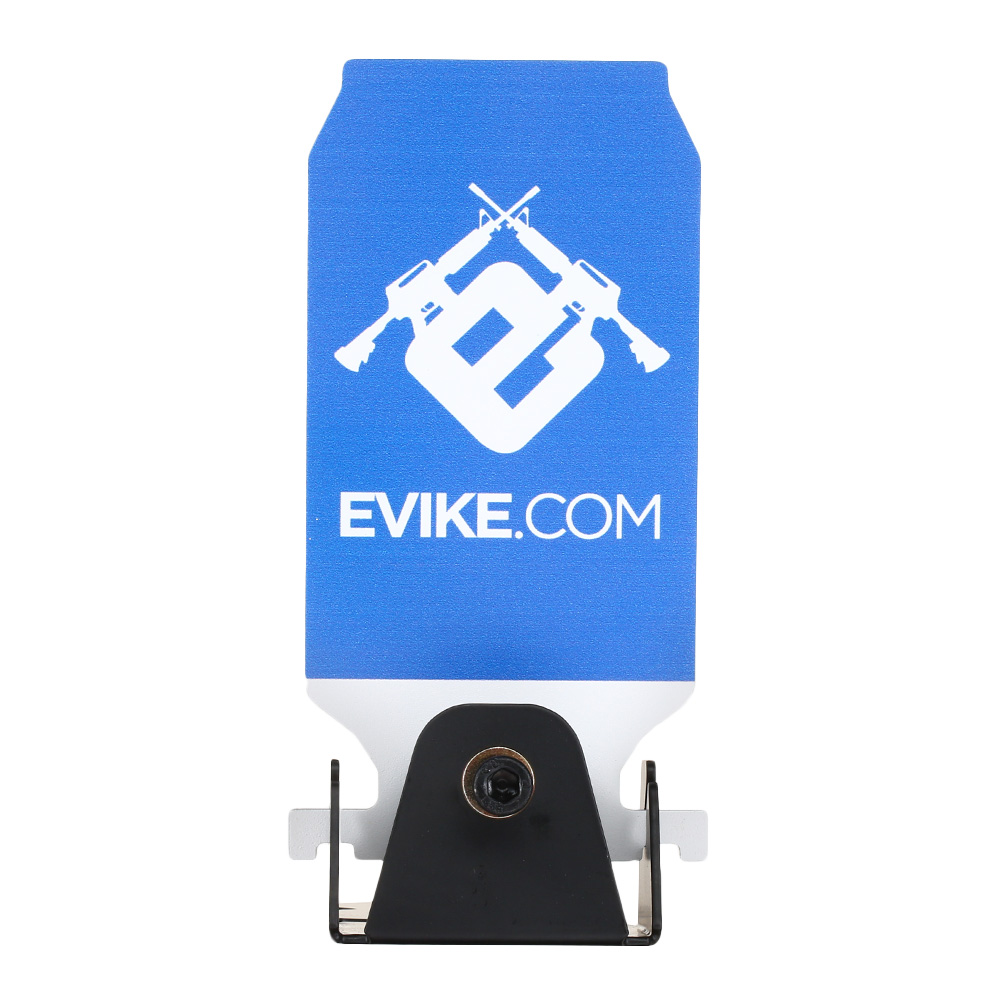 Evike Logo Falling Popper Target Aluminium Dosen-Übungsziel blau Bild 1