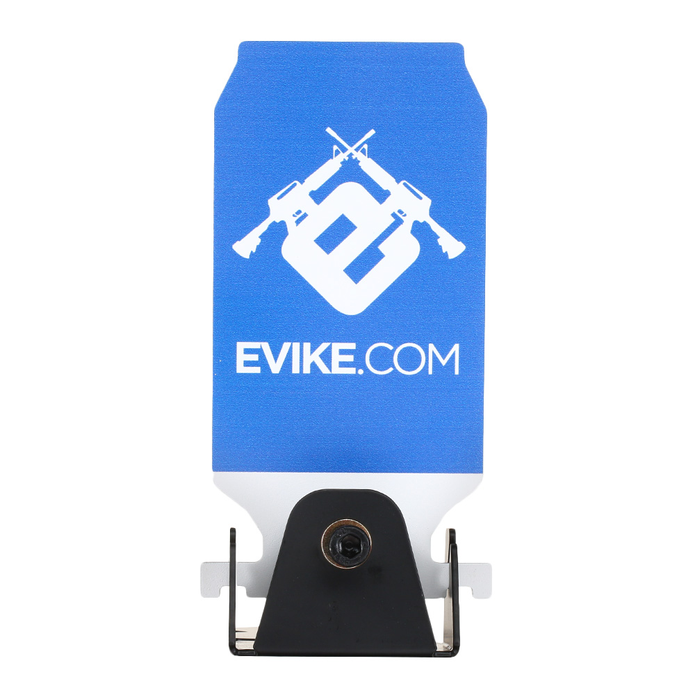 Evike Logo Falling Popper Target Aluminium Dosen-bungsziel blau Bild 1