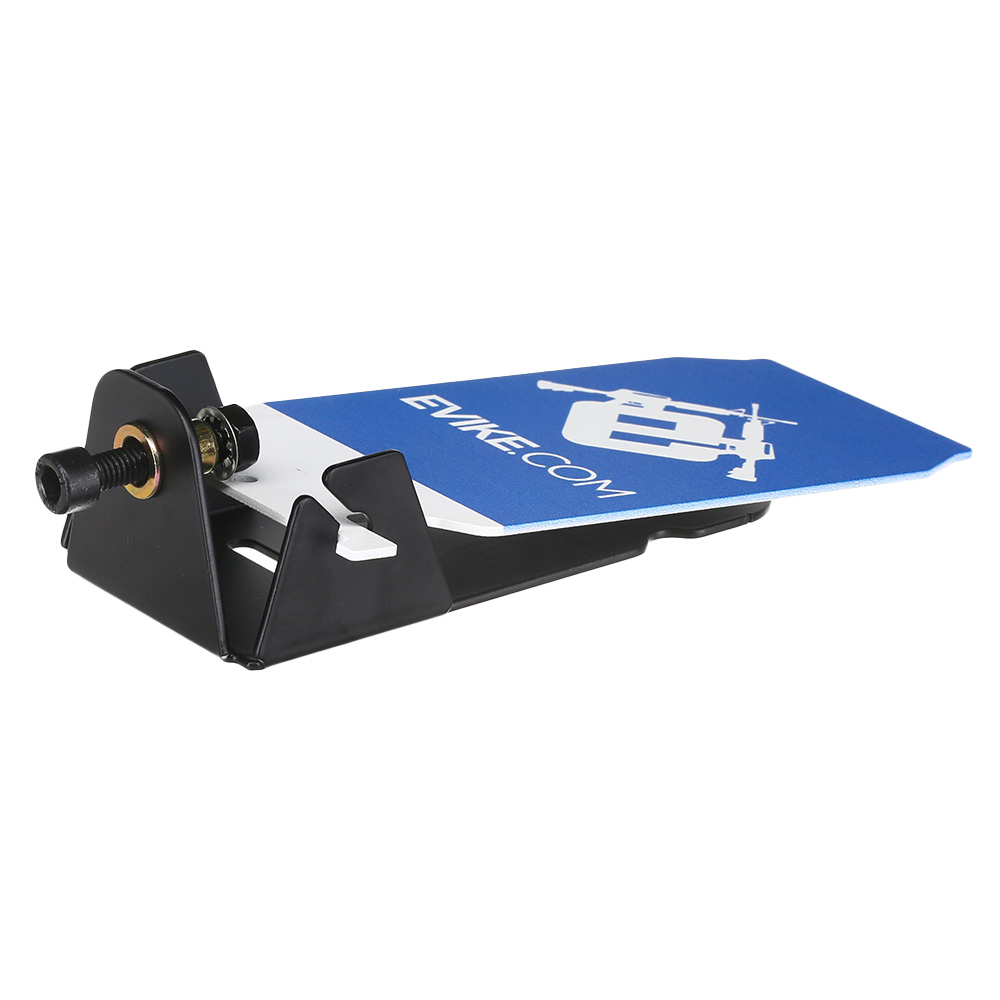 Evike Logo Falling Popper Target Aluminium Dosen-bungsziel blau Bild 2