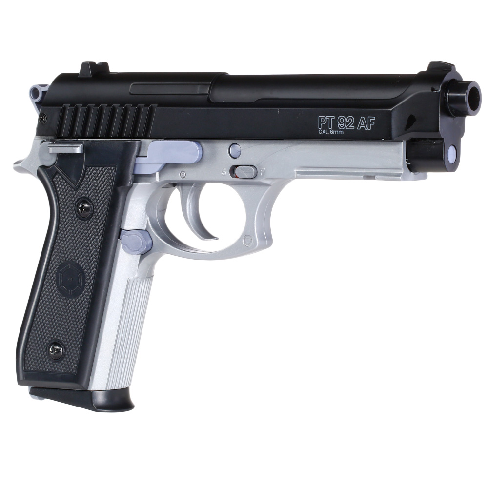 Cybergun PT92 Airsoft Federdruck mit Metallschlitten H.P.A. Fire Line Springer 6mm BB Dual Tone Bild 6