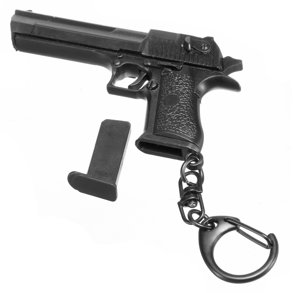 WoSport Schlsselanhnger Israel Eagle Pistole 1:4 Miniaturmodell schwarz Bild 5