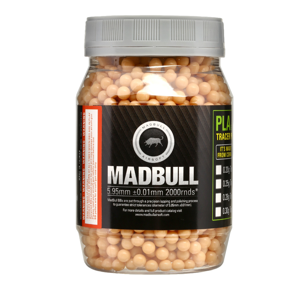 MadBull Killer Red Tracer BBs 0.25g 2.000er Container rot