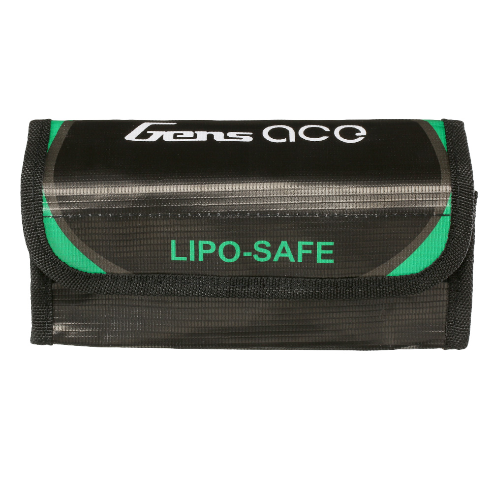 Gens Ace LiPo Safe Bag Sicherheitstasche 180 x 70 x 70 mm schwarz Bild 1