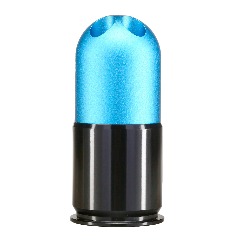 MadBull XM-PB5 Defender 40mm Vollmetall Hlse / Einlegepatrone f. 5 Kal. 43 Rundkugeln blau Bild 1