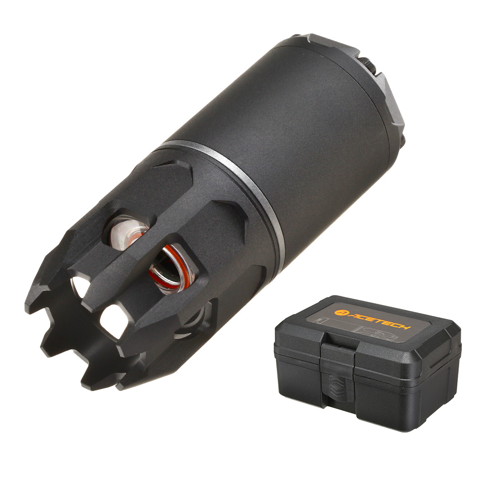 Acetech Raider Tracer Unit mit Blaster M Flame Effect Flasher Unit inkl. Akku 14mm- schwarz