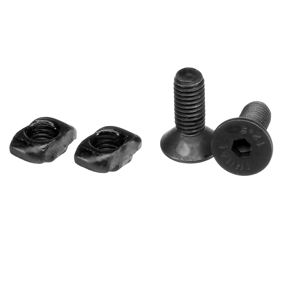 MET KeyMod / LOCK Aluminium BS System GripStop Standard schwarz Bild 1