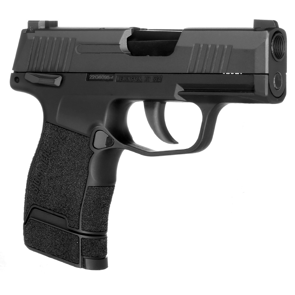 WG Sig Sauer ProForce P365 Airsoft mit Metallschlitten CO2 BlowBack 6mm BB schwarz Bild 7