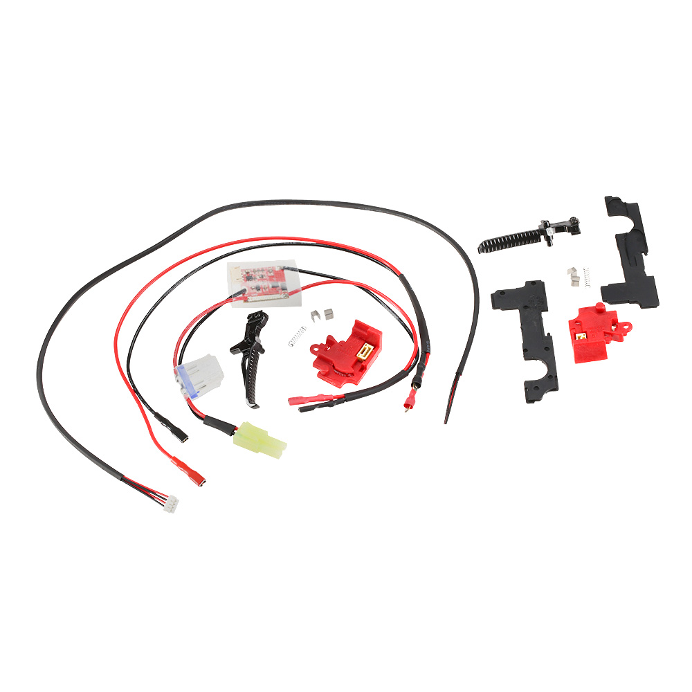 G&G V2 ETU 2.0 und Mosfet 4.0 Set mit Vertical M4 Abzug + Verkabelung fr G&G Serie mit ETU - Kabel hinten