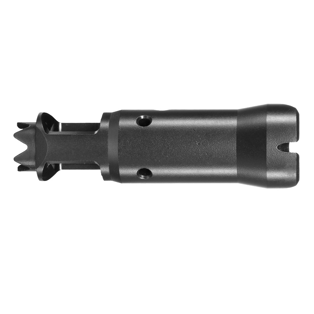 G&G GK12 / AK12 Aluminium Flash-Hider schwarz 14mm- Bild 3