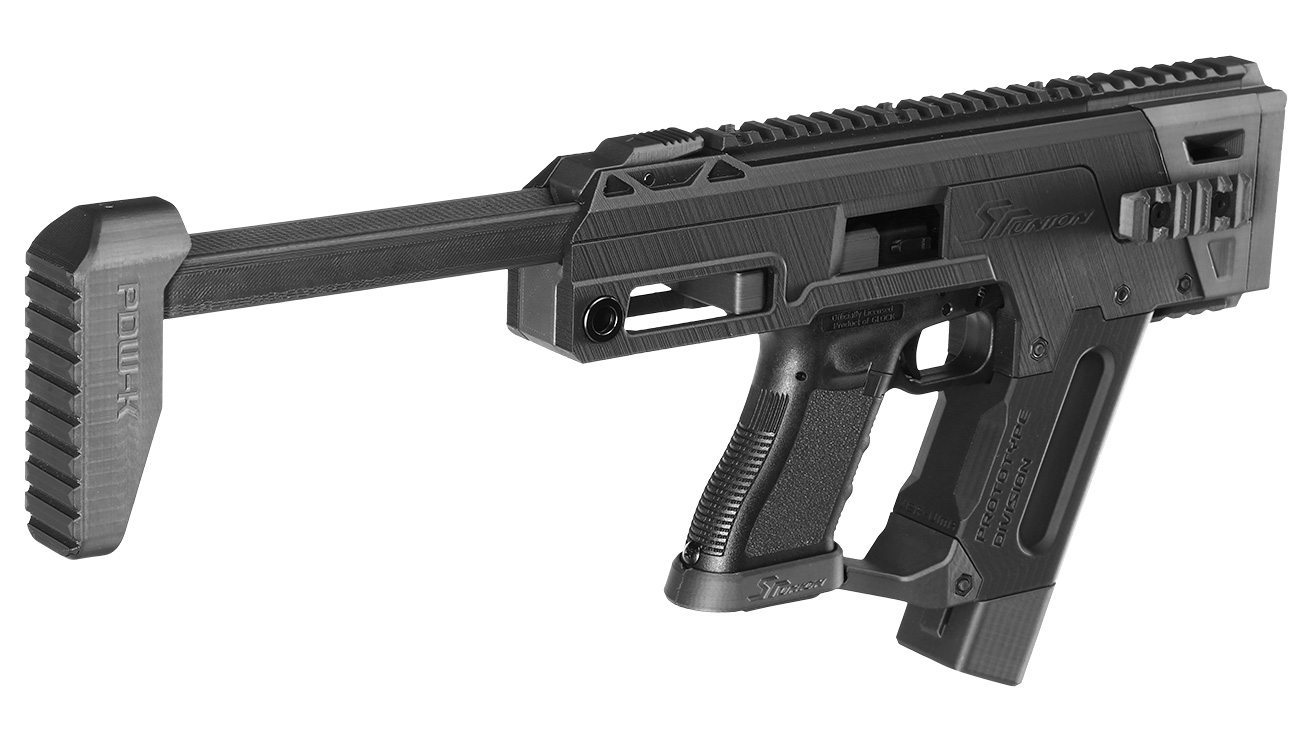 SRU SR-PDW-K Pistol-Carbine Conversion Kit f. VFC Glock 17 Gen. 3 / Gen. 4 schwarz Bild 3