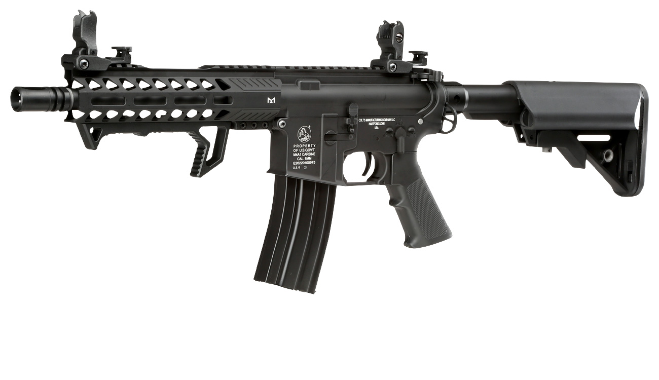 Cybergun Colt M4 Hornet Vollmetall Komplettset S-AEG 6mm BB schwarz