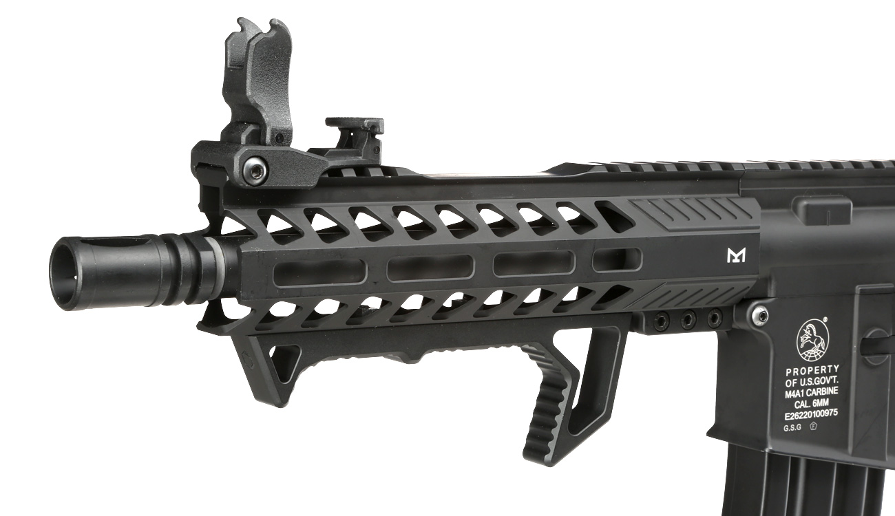 Cybergun Colt M4 Hornet Vollmetall Komplettset S-AEG 6mm BB schwarz Bild 6