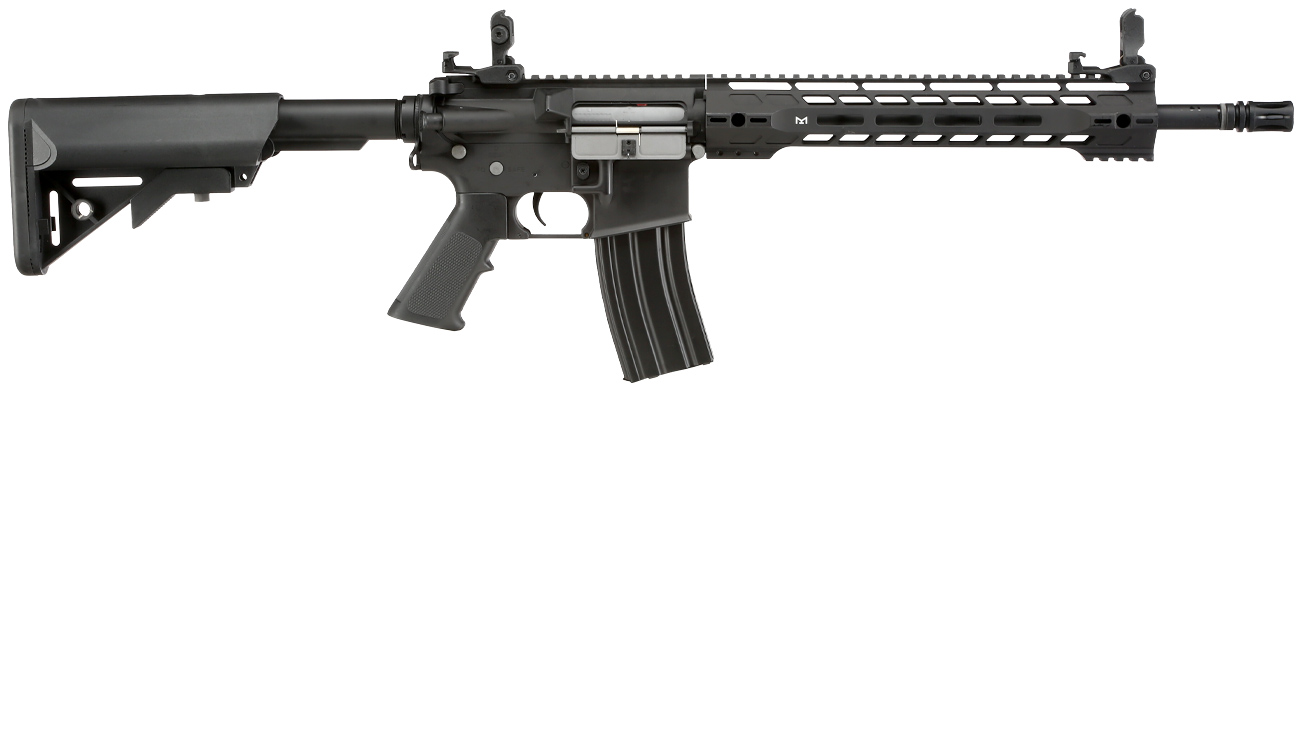 Cybergun Colt M4 Hawkeye Vollmetall Komplettset S-AEG 6mm BB schwarz Bild 2