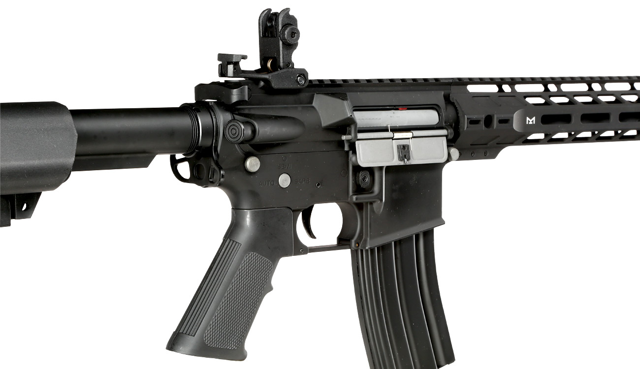 Cybergun Colt M4 Hawkeye Vollmetall Komplettset S-AEG 6mm BB schwarz Bild 8