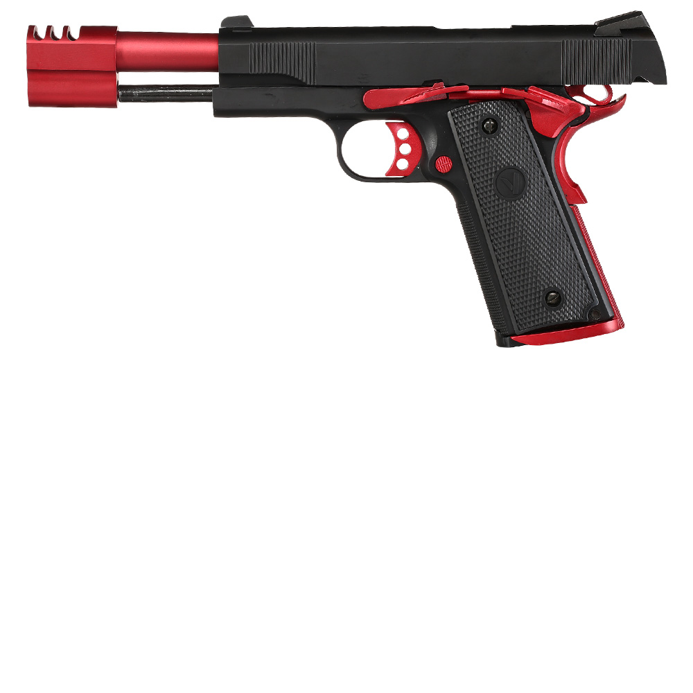 Vorsk Airsoft VP-X 1911 Vollmetall GBB 6mm BB Red Match Bild 1