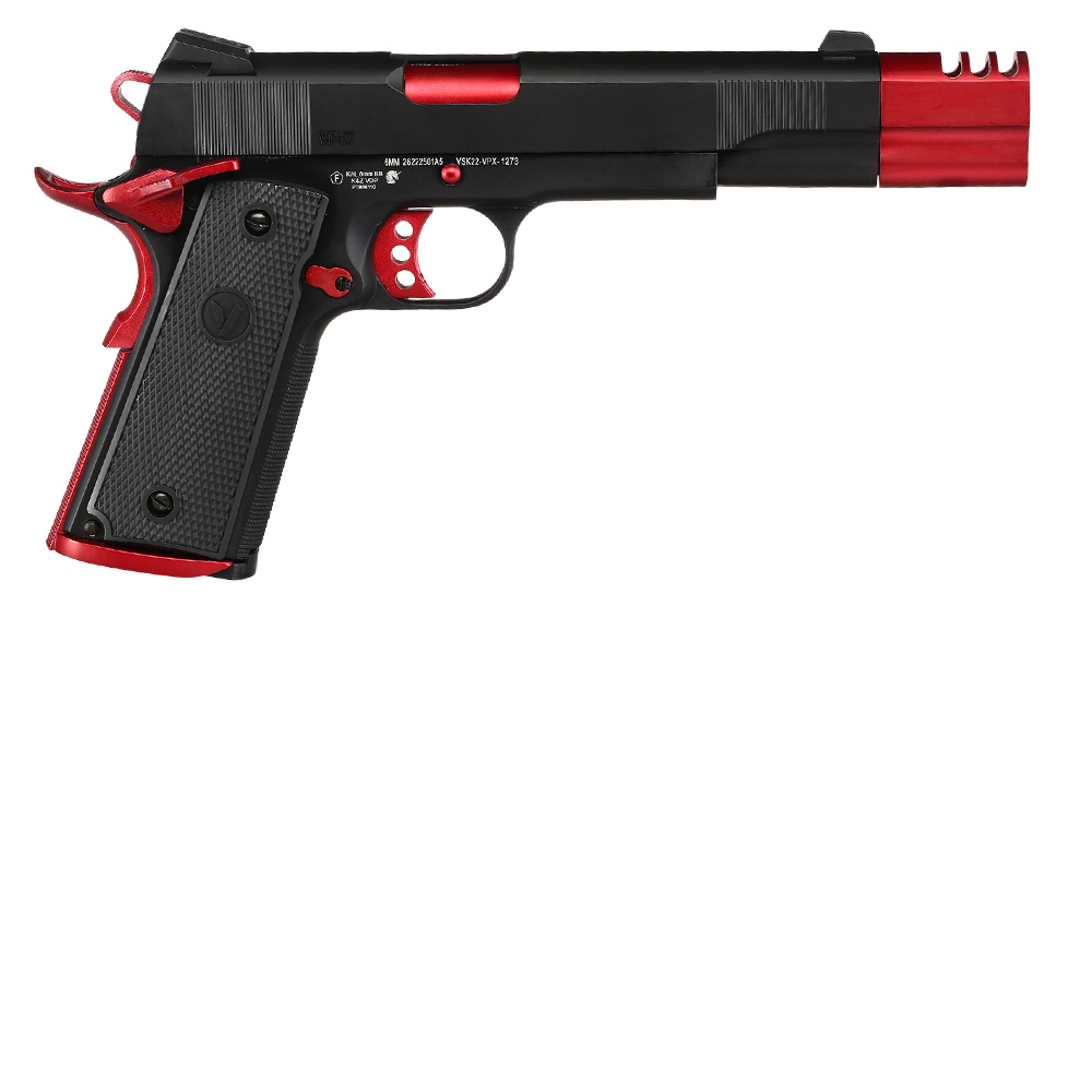 Vorsk Airsoft VP-X 1911 Vollmetall GBB 6mm BB Red Match Bild 3