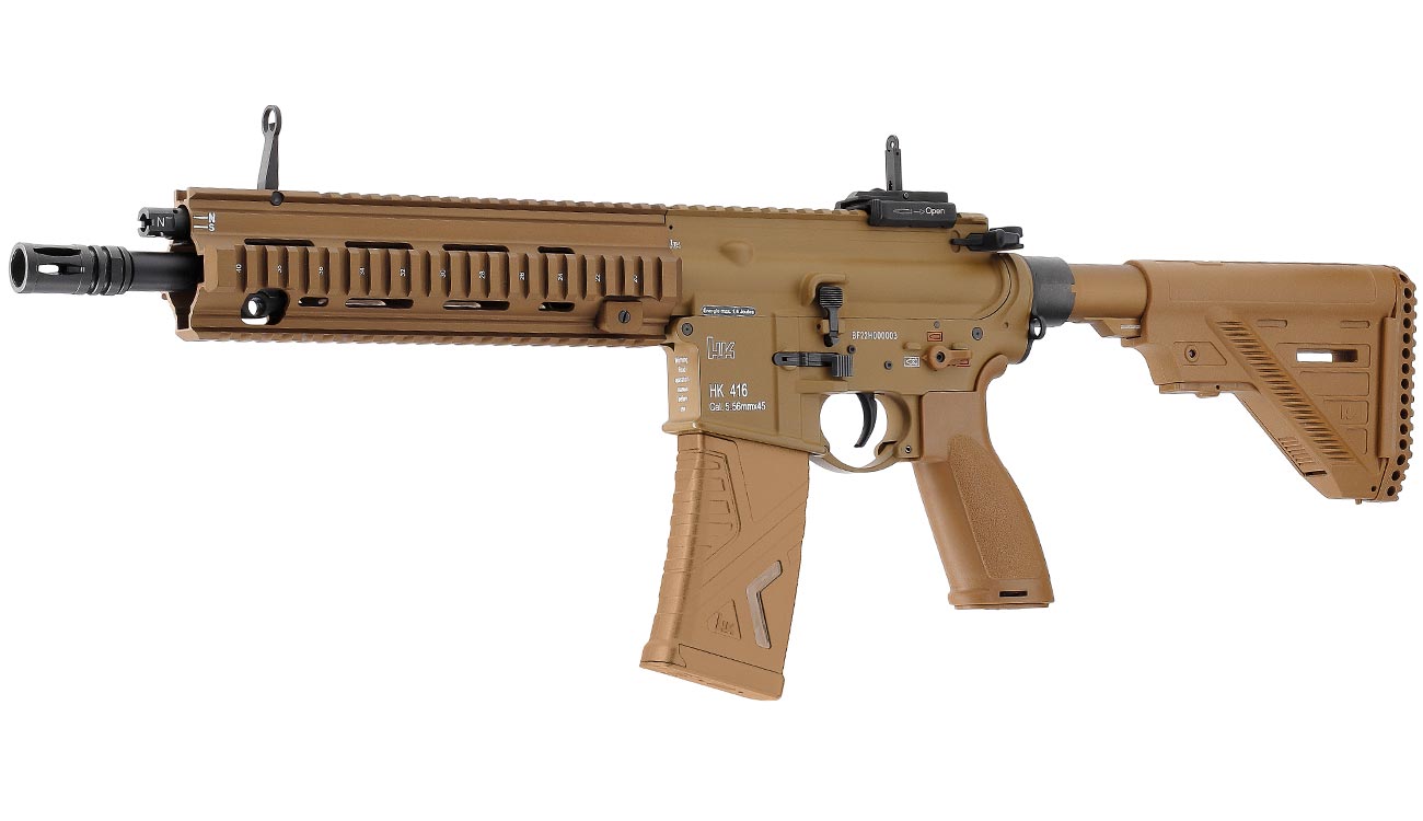 Arcturus Heckler & Koch HK416 A5 Vollmetall MosFet S-AEG 6mm BB grünbraun