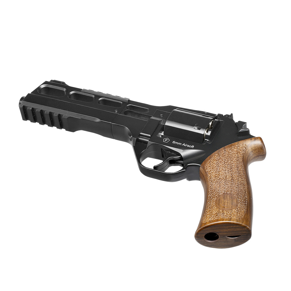 BO Manufacture Chiappa Charging Rhino 60DS Airsoft Revolver Vollmetall CO2 6mm BB schwarz Bild 6