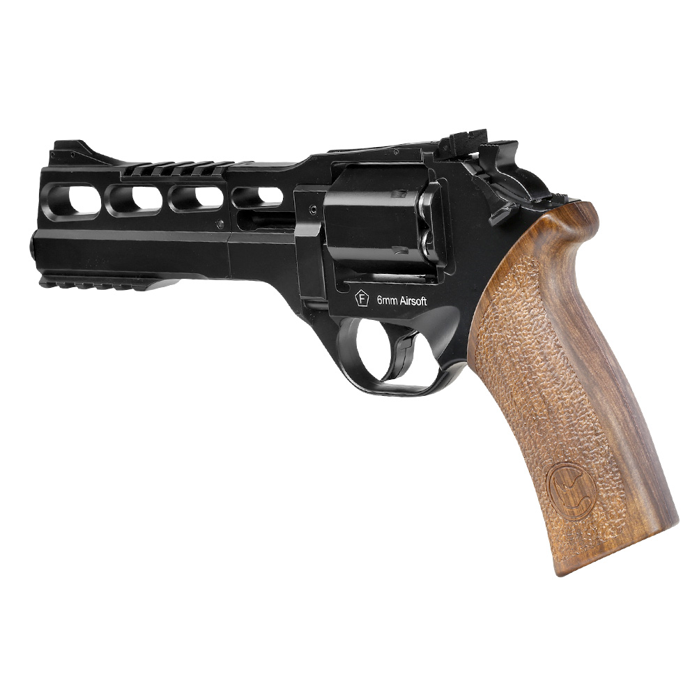 BO Manufacture Chiappa Charging Rhino 60DS Airsoft Revolver Vollmetall CO2 6mm BB schwarz Bild 9
