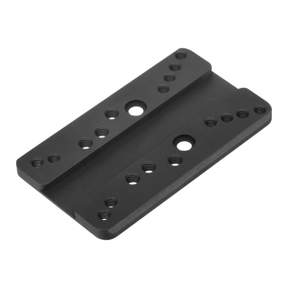 Poseidon Aluminium CNC RMR Direkhalterung mit Montageschrauben f. Orion GBB Serie schwarz Bild 2