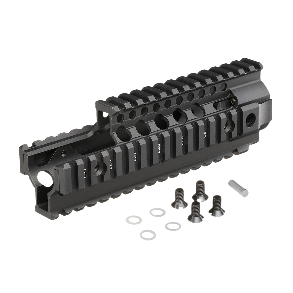 MadBull / Daniel Defense M4 Carbine / CQB Aluminium OmegaX Rail RAS 7.0 Zoll FSP schwarz