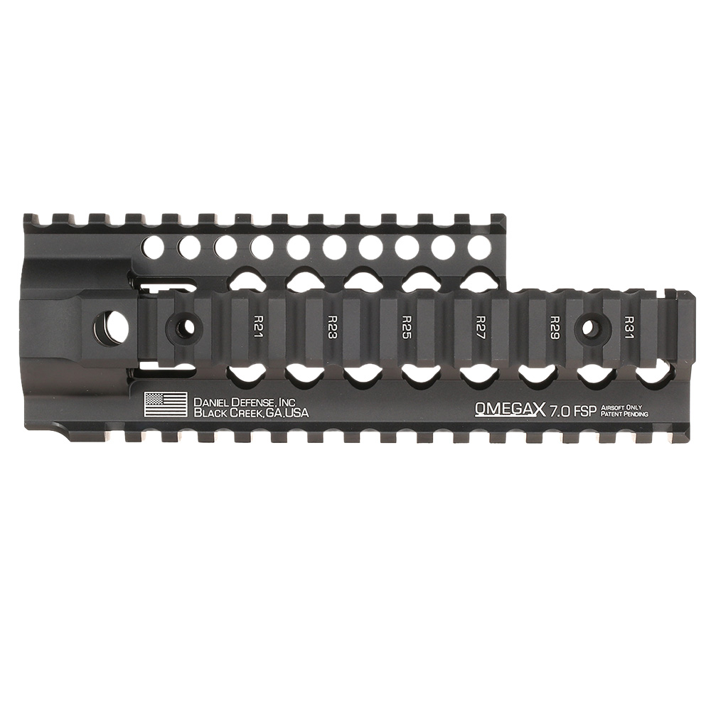 MadBull / Daniel Defense M4 Carbine / CQB Aluminium OmegaX Rail RAS 7.0 Zoll FSP schwarz Bild 2