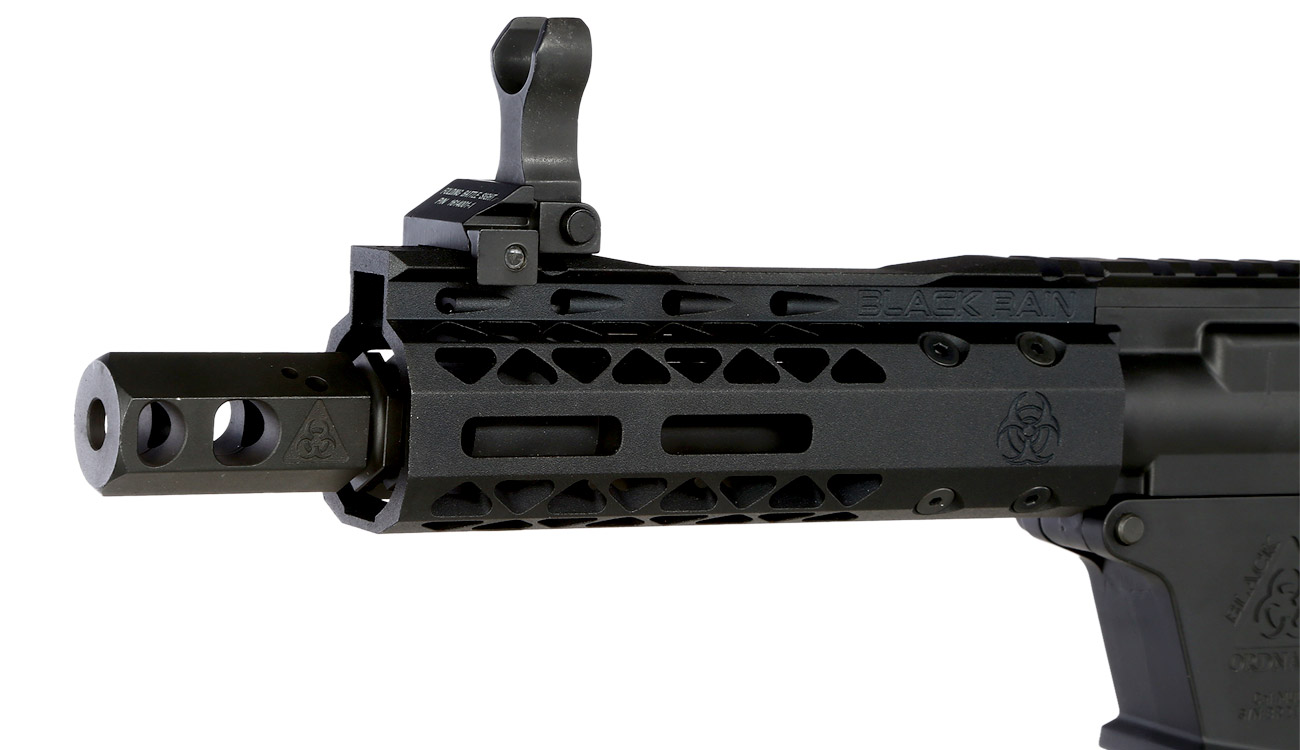 King Arms Black Rain Ordnance 9mm SBR Vollmetall Gas-Blow-Back 6mm BB schwarz Bild 6