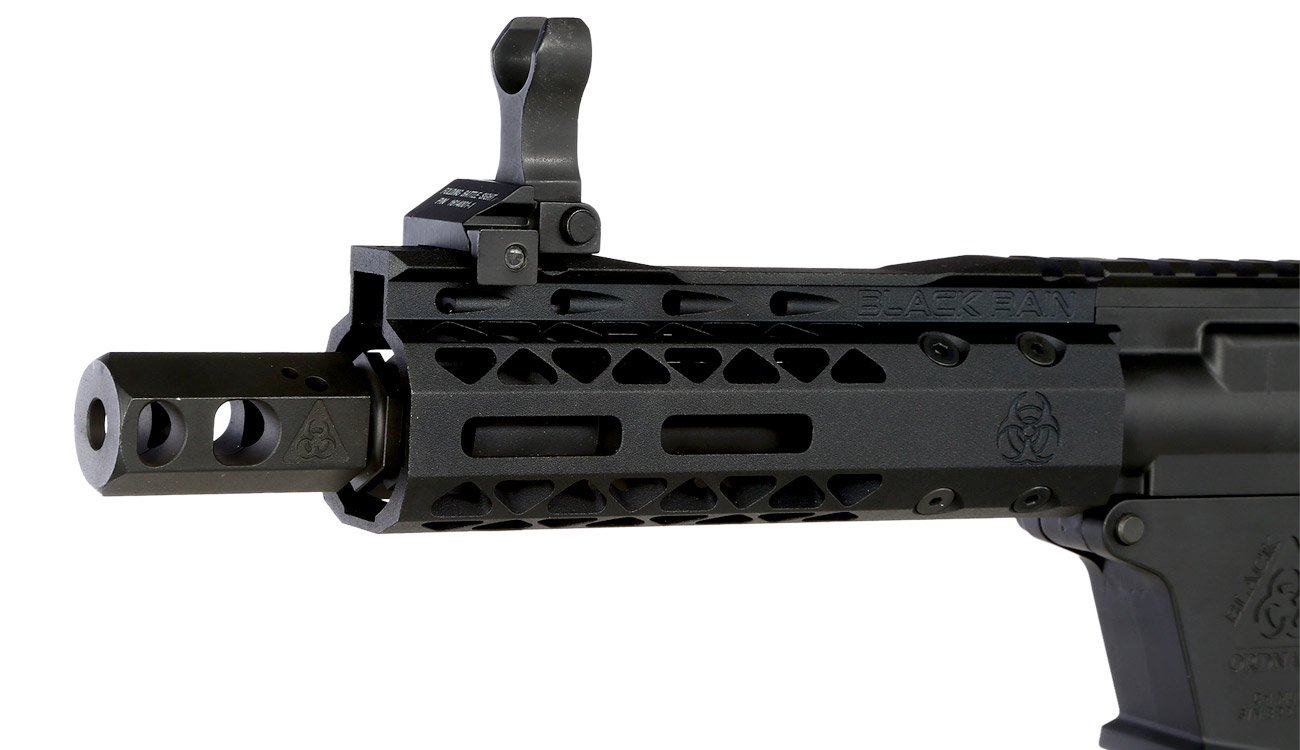 King Arms Black Rain Ordnance 9mm SBR Vollmetall Gas-Blow-Back 6mm BB schwarz Bild 6