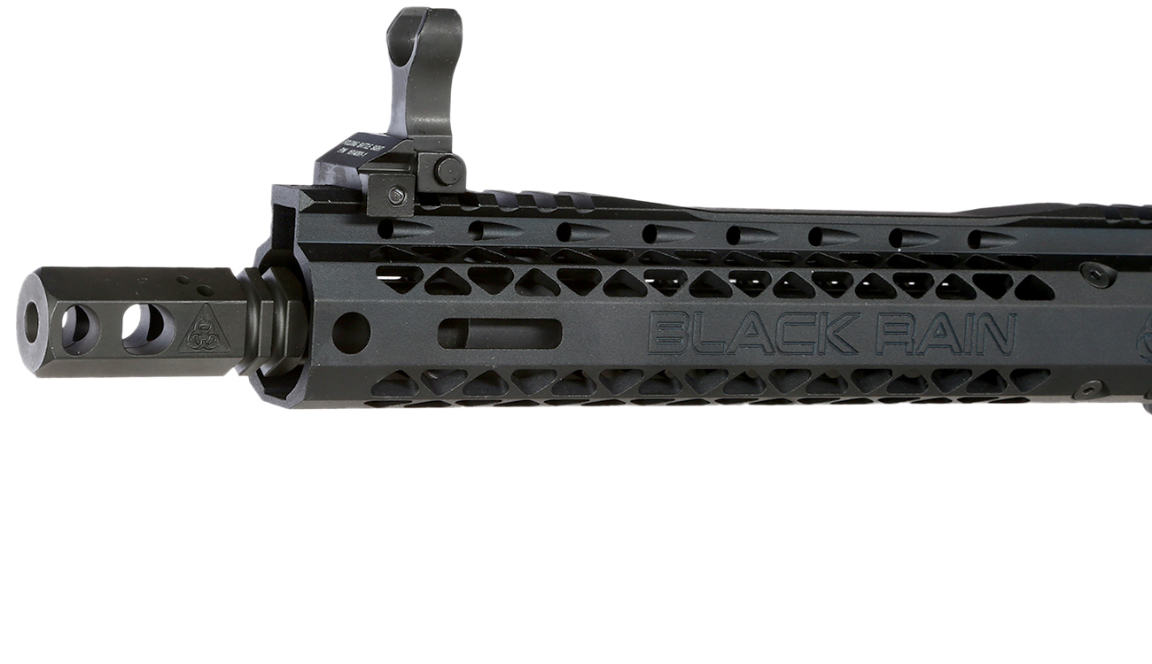 King Arms Black Rain Ordnance 9mm Carbine Vollmetall Gas-Blow-Back 6mm BB schwarz Bild 6