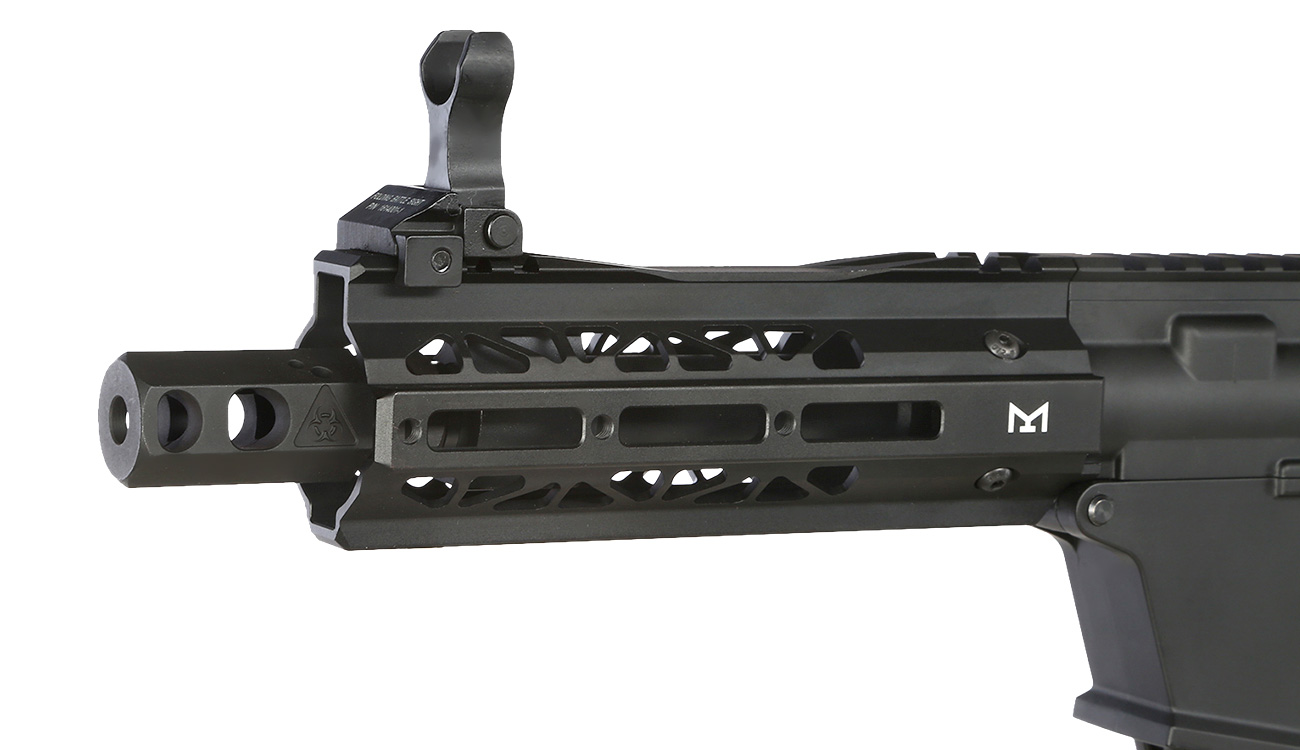 King Arms TWS 9mm SBR Vollmetall Gas-Blow-Back 6mm BB schwarz Bild 6