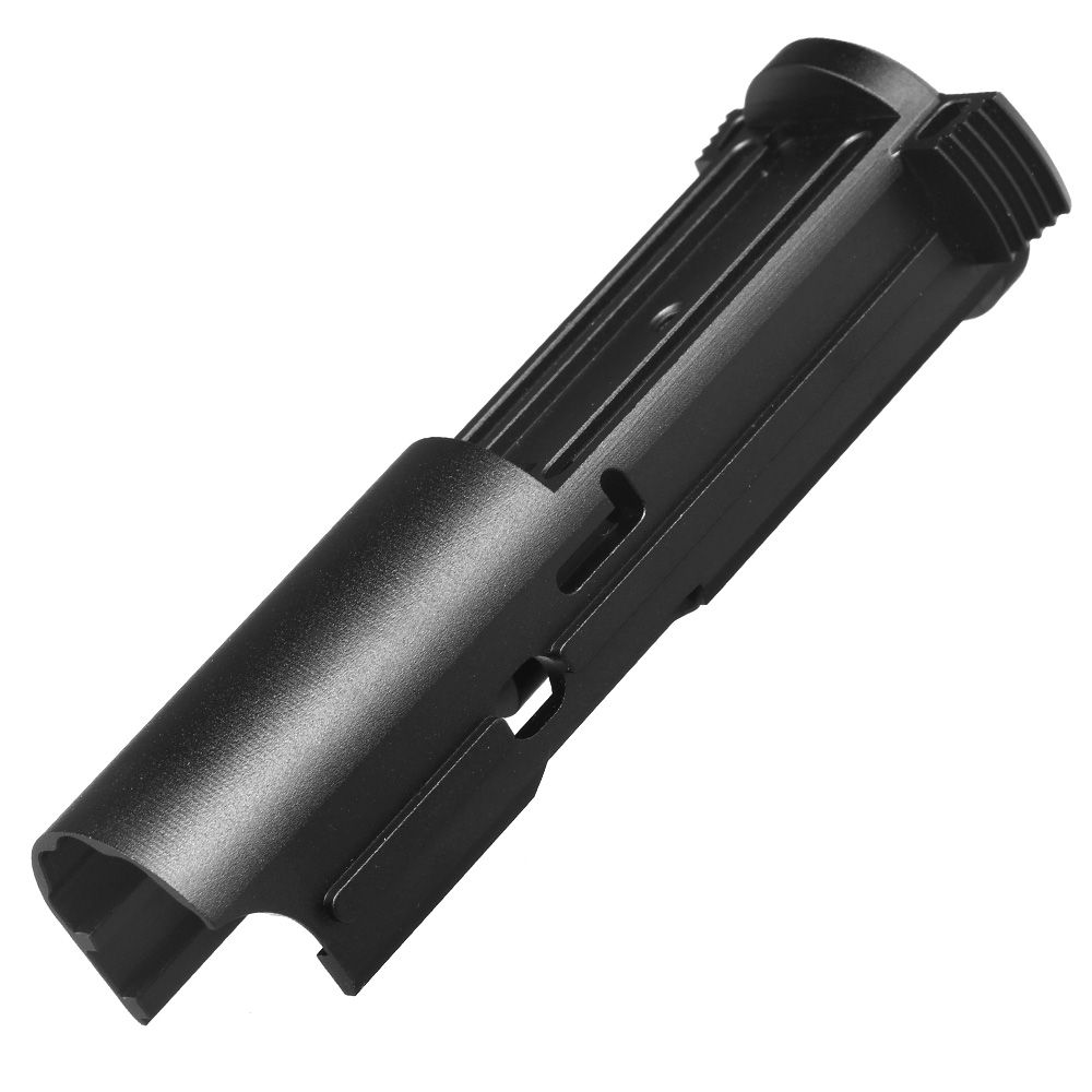 C&C Tac CNC 7075 Aluminium BlowBack Unit Infinity Lightweight f. Action Army AAP-01 schwarz Bild 1