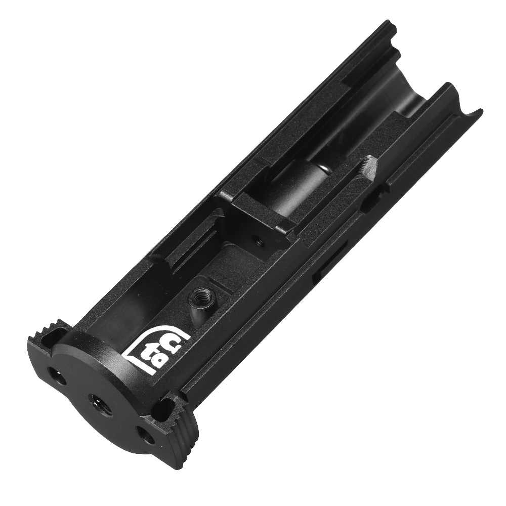 C&C Tac CNC 7075 Aluminium BlowBack Unit Infinity Lightweight f. Action Army AAP-01 schwarz Bild 4